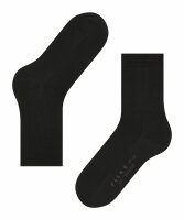 FALKE Damen Socken Softmerino, Wolle, 1 Paar, Schwarz (Black 3009), 41-42