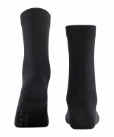 FALKE Damen Socken Softmerino, Wolle, 1 Paar, Schwarz (Black 3009), 41-42