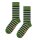 Happy Socks Mini STRIPE SOCKEN  für Sie und Ihn Baumwolle grün