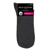 Relax Klima Herrensocken wärmend Dank Schurwolle , ohne einengenden Gummi im Bund anthra.mel._43-46