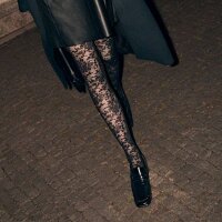 Hudson Feinstrumpfhose mit eingestrickter Spitzenoptik...