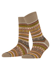 Burlington Fair Isle Delight Damen Socken nordisch gemustert