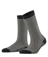 Burlington Pepita Damen Socken gemustert aus...