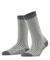 Burlington Pepita Damen Socken gemustert aus...