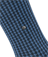 Burlington Pepita Damen Socken gemustert aus Schurwollqualität marine_36-41