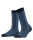 Burlington Pepita Damen Socken gemustert aus Schurwollqualität marine_36-41