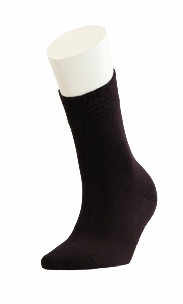 ROM unisex Socken für Sie und Ihn 98% Baumwolle und ohne einengenden Gummi im Bund schwarz_35-38