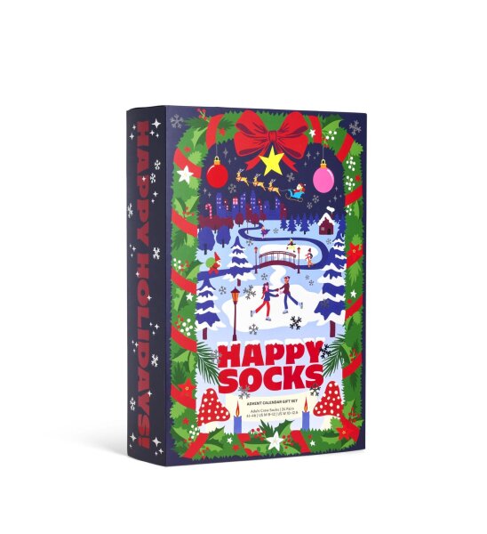 Happy Socks 24 Paar Socken als Advendstkalender