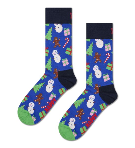 Happy Socks Bring It On Socken Weihnachten unisex für Sie & ihn in Baumwolle
