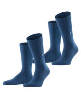 Burlington Everday Herrensocken Bio-Baumwolle uni im 2er Mix Pack