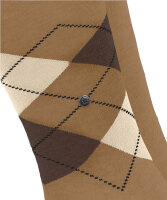 Burlington Herren Socke Everyday Baumwolle Karo Gr. 40-46 Farbauswahl brown sugar_40-46