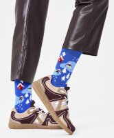 Happy Socks Weihnachtsschlitten Socken unisex für Sie & Ihn in Baumwolle