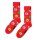 Happy Socks Christmas Decoration Socken mit lustigen Weihnachtskugeln,  unisex für Sie & Ihn in Baumwolle