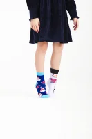 Motiv Kindersocken mit Schneemann  aus hautsympatischer...