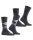 Burlington Everyday 2-Pack Herren Socken aus weicher gekämmter Baumwolle anthra.mel (3081), 40-46