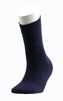 Hudson RELAX COTTON Damen Socken, Baumwollsocken Damen ohne Gummibund, Frauen Socken mit verstärkter Sohle (hautfreundlich, viele Farben) Menge: 1 Paar, Blau (Marine 0335), Gr. 39-42