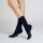 Hudson RELAX COTTON Damen Socken, Baumwollsocken Damen ohne Gummibund, Frauen Socken mit verstärkter Sohle (hautfreundlich, viele Farben) Menge: 1 Paar, Blau (Marine 0335), Gr. 39-42