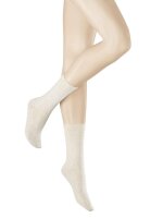 Hudson Damen Relax Cotton Socken, Blickdicht, Biber-Mel, 35/38