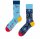 Many Mornings Unisex The Bicycles Mismatched Socken, Multi-Color, 35-38